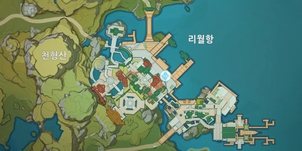 리월항의평화로운하루